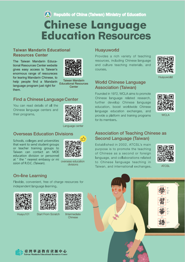 請點選上方連結下載 Chinese Language Education Resources(2021) DM 圖片及文字說明